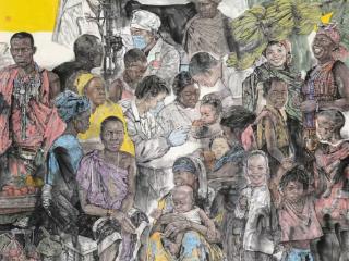 《书画里的中国》第三季走进博士生作品展，直播展现中国画新生力量