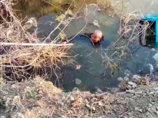 大皖正能量 | 寒冬老人不慎落水 蒙城村民跳水相救