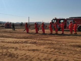 退役不褪色 应急显身手——大羊镇退役军人志愿者服务队开展森林防灭火应急演练活动