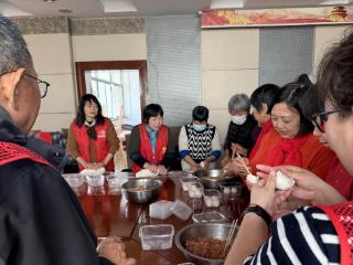 园东社区：相约冬至，暖心助残