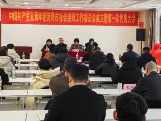 菏泽市社会组织团工委成立大会顺利召开