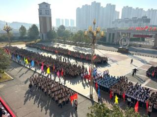 余干三中第34届冬季运动会暨第18届冬季长跑启动仪式圆满举行