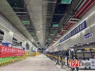 石家庄地铁4号线一项目获评“石家庄市安全文明标准化工地”