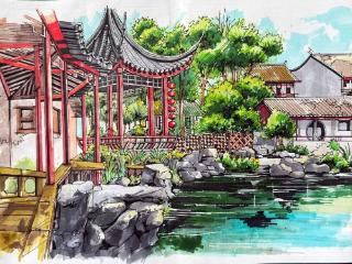 临沂第八中学举办“丹青颂沂蒙，自信铸华章”学生绘画主题活动