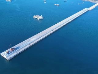 驻青央企项目故事|琅玡台海湾上，筑港人与时间赛跑