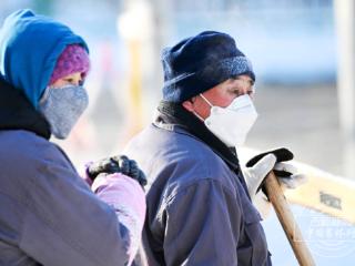 吉镜头｜长春迎入冬最冷天 市民“全副武装”出行