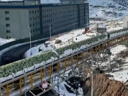 煤走云端 新疆输煤廊道实现“运煤不见煤”