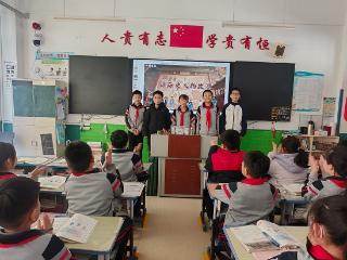 临沂金盾小学开展时光小记者活动