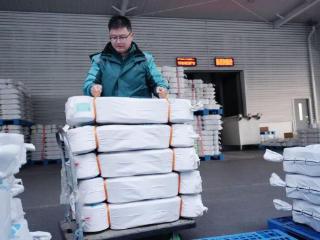 在睢宁，感受邮政“纱线专线”服务的速度与温度