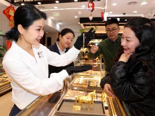 马年主题金饰热销