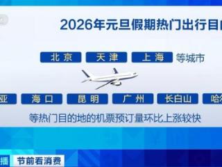 元旦假期热门航线上座率超七成 北上冰雪游、南下海岛游受青睐