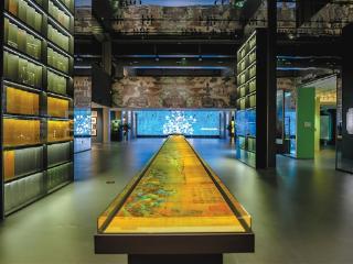 余杭挥毫，一廊再绘五千年