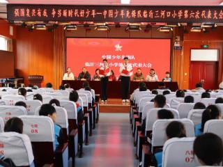 中国少年先锋队临沂三河口小学第六次代表大会召开