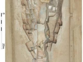 清涧瓦窑沟商代大墓发现硕大铜钺 堪称商代最大铜钺之一