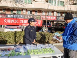 北京通州区潞邑街道深化文明养犬宣传共绘和谐社区图景