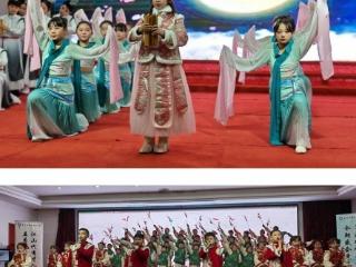 余干县海尔希望学校诗词游戏大会开幕