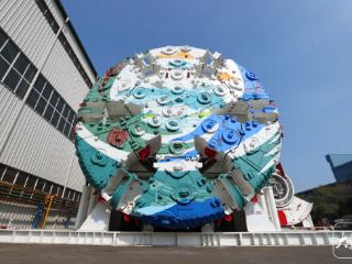 “皖美电力号”盾构机下线 将应用于国家电网芜湖GIL管廊长江隧道工程