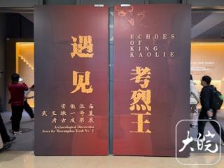 新“楚大鼎”打绷带“营业”？安徽淮南武王墩墓特展成国博新“顶流”