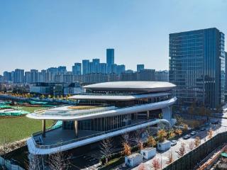 杭州超大城市公园，一期正式竣工！酷似游轮