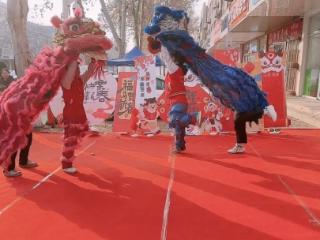 济南市莱芜区张家洼街道南山子后社区开展“红马贺岁·庙趣横生”元旦民俗欢乐汇