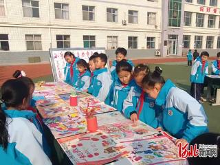 石家庄市井陉矿区贾庄中心小学举行迎新年系列活动