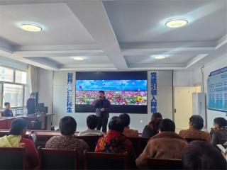 惠民县麻店镇新苑小区庆元旦歌友会热闹开演