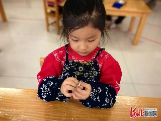 石家庄市长安区盛和幼儿园：萌娃捏雪趣，米枣暖心头