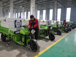 奋力夺取一季度经济“开门红”丨环卫设备产销旺 郓城冲刺新年“开门红”