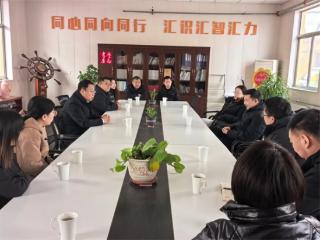 袁庆到无棣县棣丰街道调研