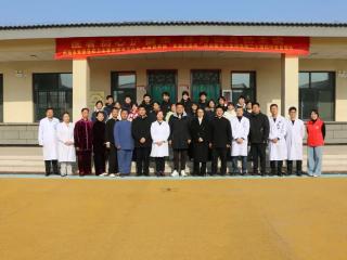 赋能乡村健康 郑州医药健康职业学院院长王泽民带队赴武陟县乔庙镇开展省青联“青联走基层”活动