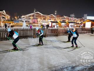 惊艳！这条雪道“点燃”长春冬夜