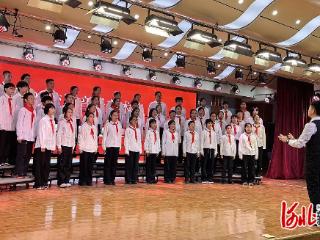 石家庄市第十三中学举行校园音乐艺术节合唱比赛