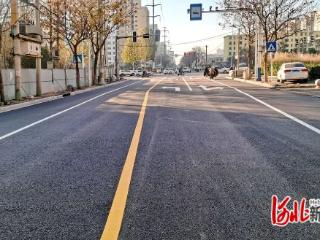 邢台市排水防涝设施改造项目车站路段提前通车