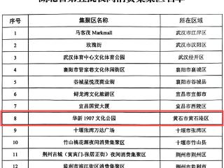 黄石港区华新1907文化公园“晋升”省级夜间消费集聚区