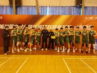 逐梦赛场，载誉而归！临沂职业学院篮球队征战CUBAL一级联赛荣获二等奖