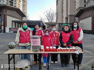 济宁太白湖新区许庄街道古桥社区开展“姜暖寒冬 枣甜古桥”暖心活动