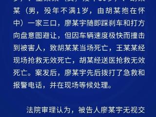 景德镇一家三口被撞身亡案一审宣判：肇事司机被判死缓