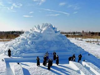 冰雪与草原共舞点燃正蓝旗冬季热情，2026浑善达克冰雪季盛大启幕