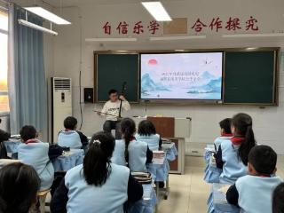 “戏曲进校园”活动走进高青县常家学区台李小学