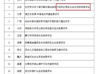 万柏林区周家山生态保护修复项目入选全国典型案例