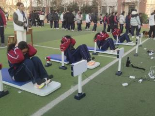 临沂八中 2024 级期末体能抽测圆满落幕