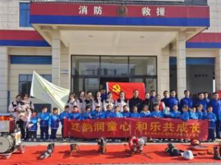 抚州崇仁：党建引领筑安全，童心致敬火焰蓝