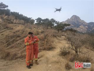 秦皇岛市森林防灭火有了无人机战队