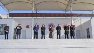 临沂高都中学七、八年级冬季接力赛火热开跑