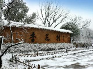 池州多地迎来2026年第一场降雪