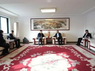 携手谋发展 共谱新篇章——工商银行李沧一支行来山东省地矿局二四八大队座谈交流