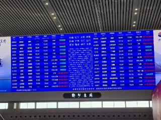 受天气影响 郑州东站部分列车晚点