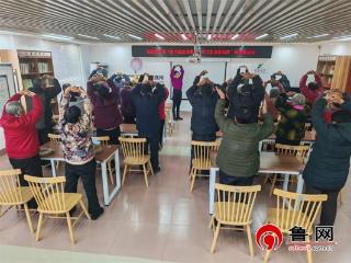 【文化社区建设】德州天衢新区赵虎镇开展“室内轻运动课堂 活力生活轻松享”健身操培训