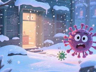 小叶医探 | 雨雪天能“冻死”病毒吗？省疾控专家提醒：低温或让病毒更稳定