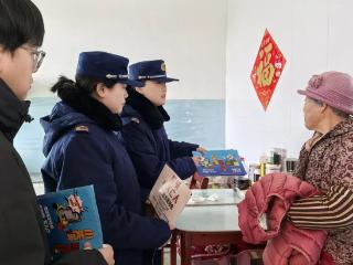 烟台高新区消防力量走进农村 筑牢冬季安全防线
